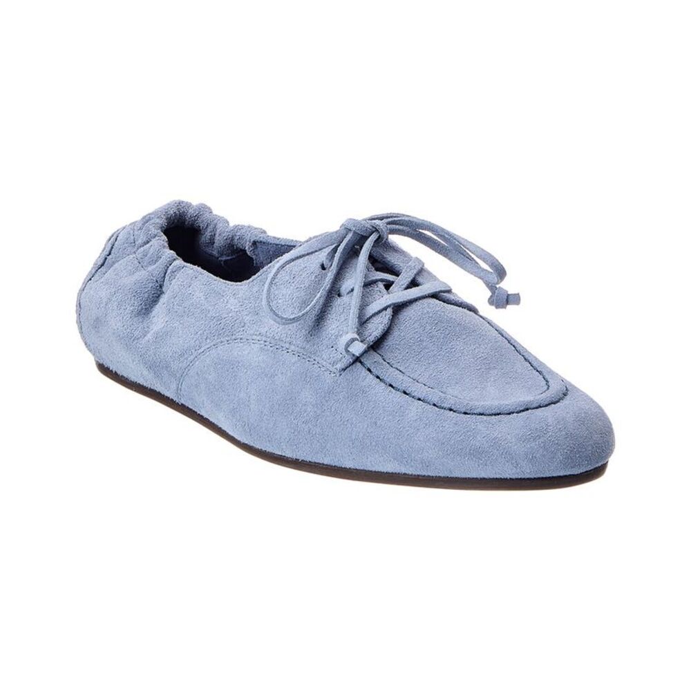 Celine Adam Suede Loafer, Blue